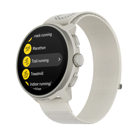 Suunto Run Frost Gray sports list