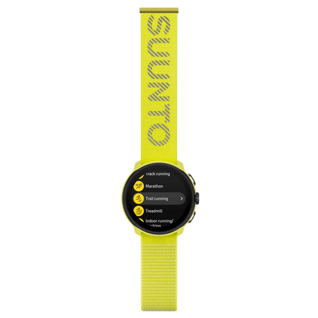 Suunto Run Lime sports list