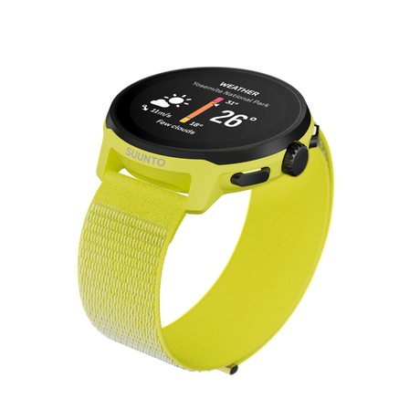 Suunto Run Lime weather widget