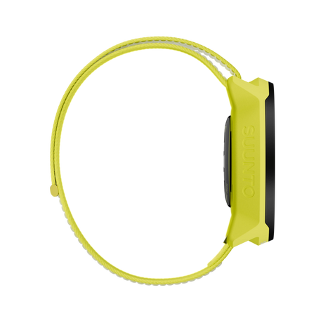 Suunto Run Lime side view