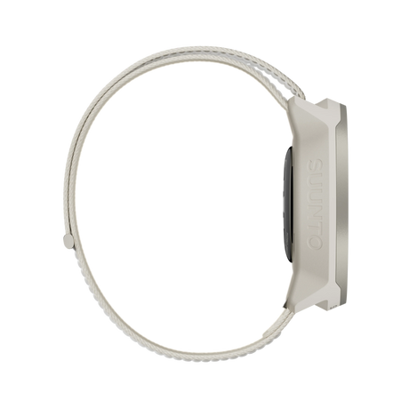 Suunto Run Frost Gray side view