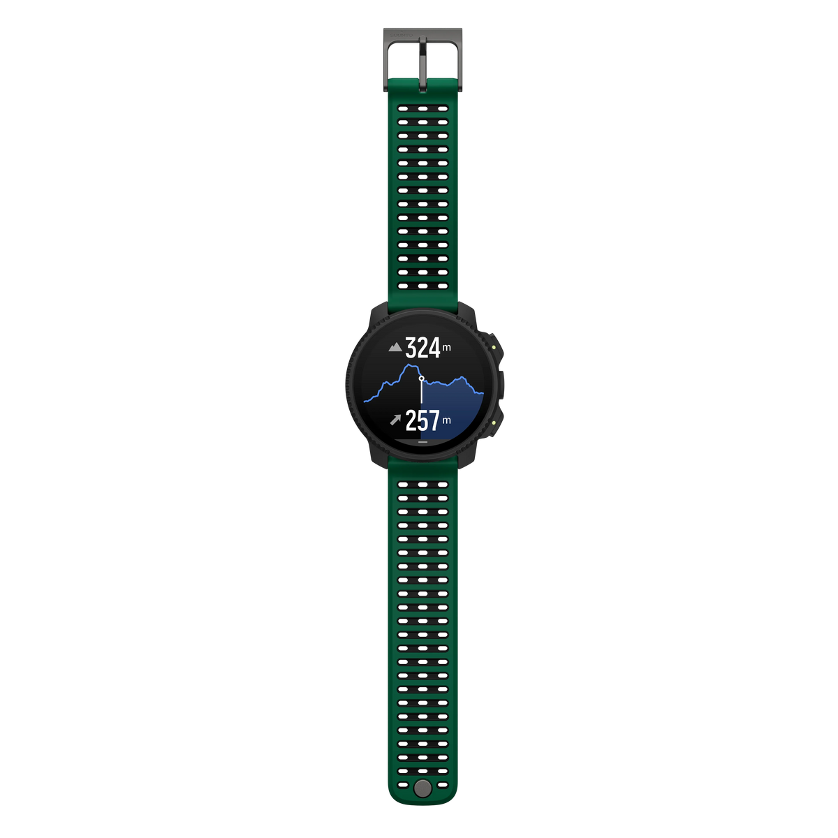 Suunto Vertical 2 Pine Green altitude graph