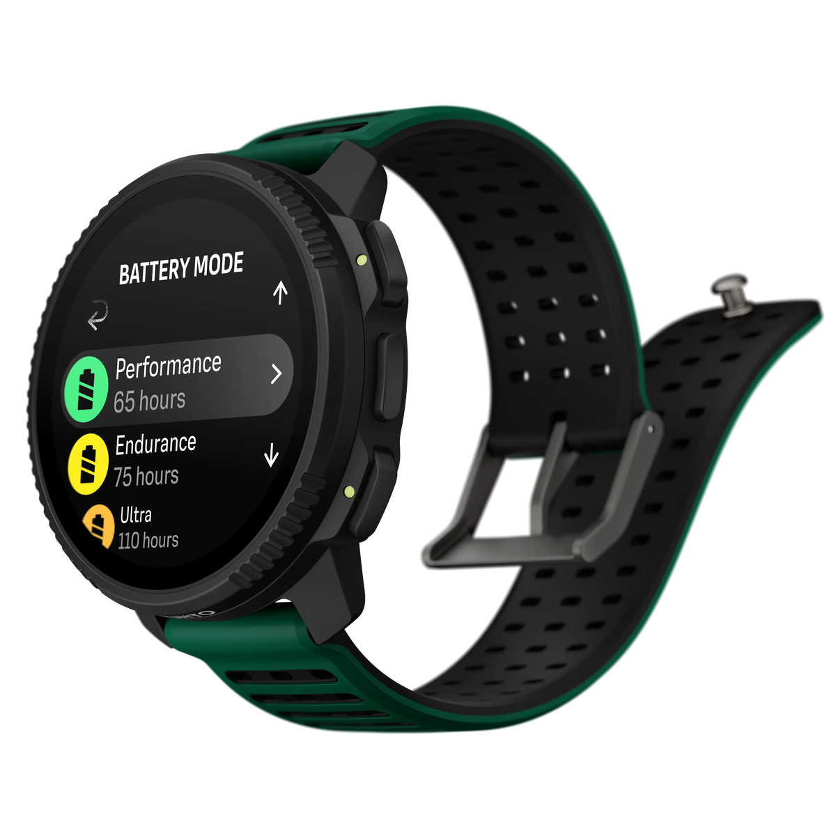 Suunto Vertical 2 Pine Green battery modes