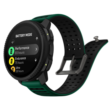 Suunto Vertical 2 Pine Green battery modes