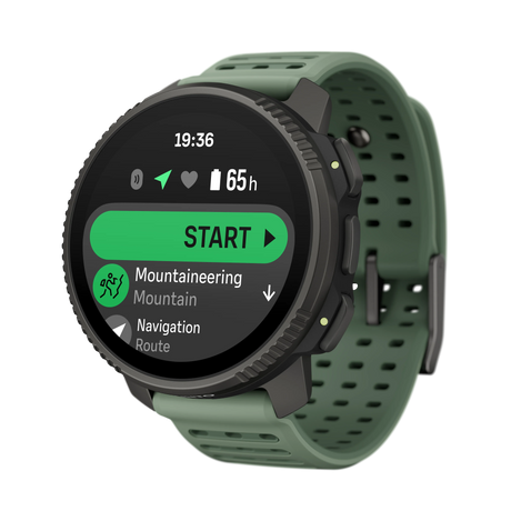 Suunto Vertical 2 Titanium Sage trail running start