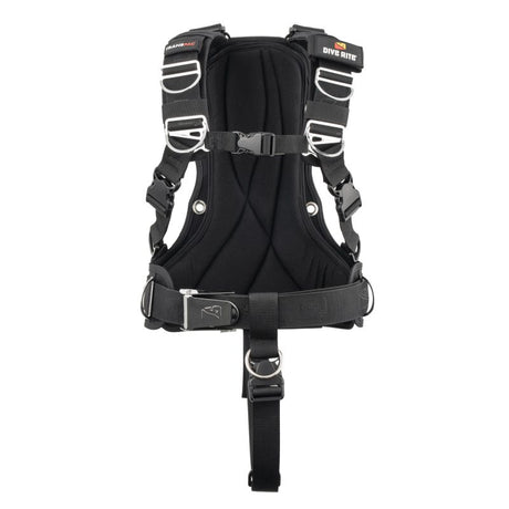 Dive Rite TransPac Harness Nylon Backplate Compatible With Wings