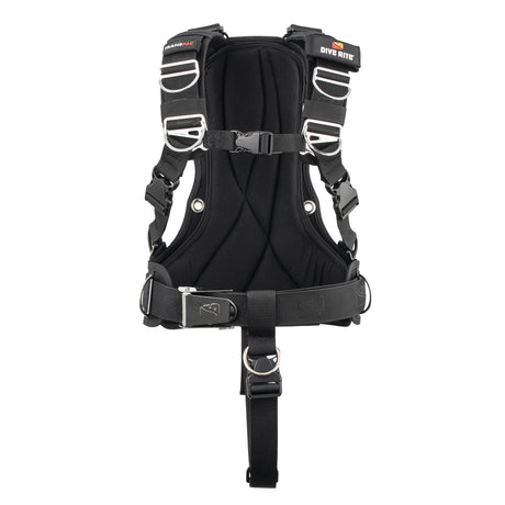 Dive Rite TransPac Harness Nylon Backplate Compatible With Wings