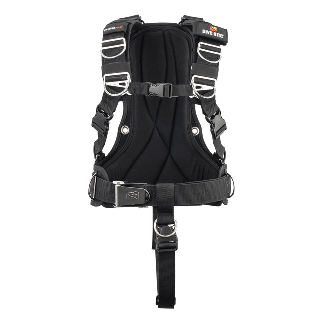 Dive Rite TransPac Harness Nylon Backplate Compatible With Wings