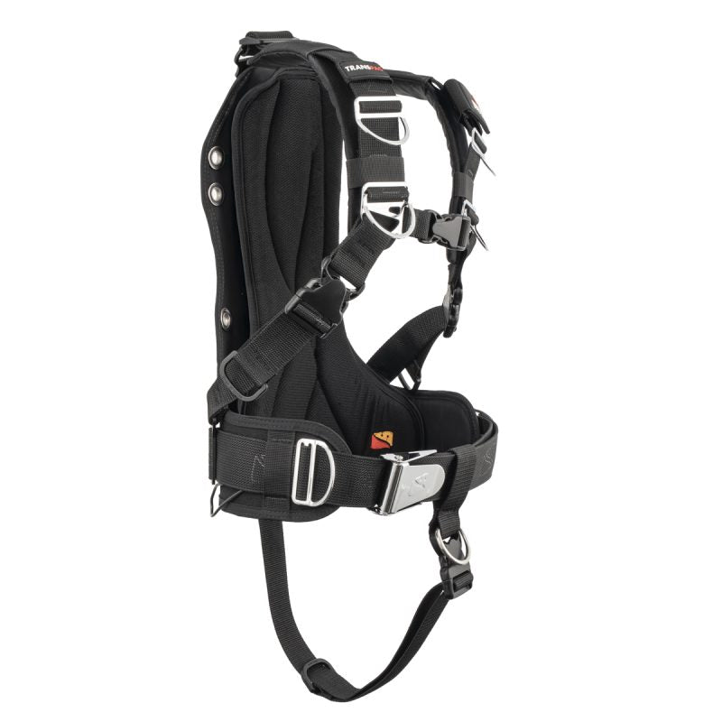 Dive Rite TransPac Harness Nylon Backplate Compatible With Wings
