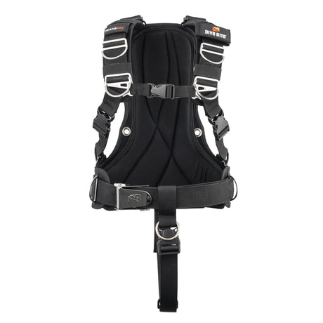Dive Rite TransPac Harness Nylon Backplate Compatible With Wings