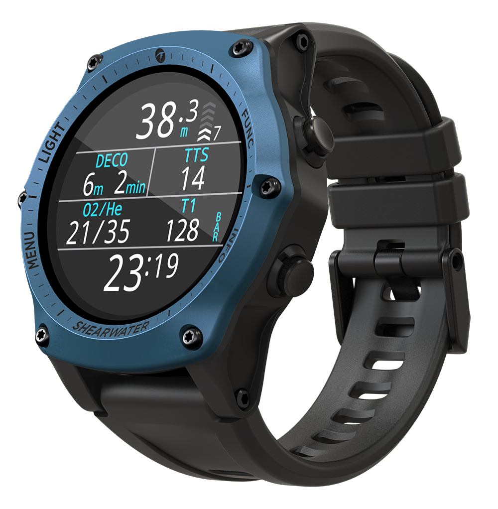 Shearwater Teric Dive Computer - Blue