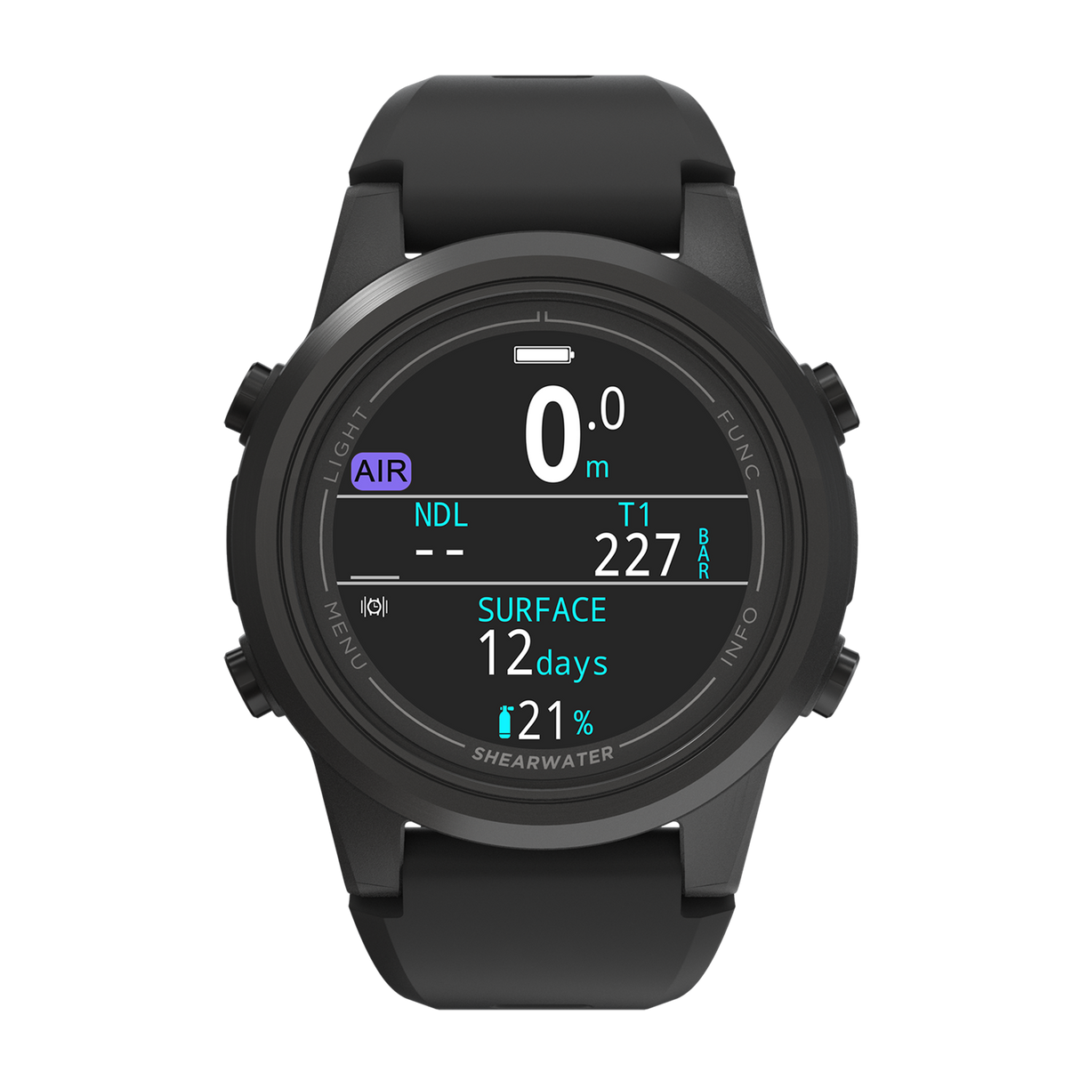 Shearwater Tern TX Dive Computer - Black