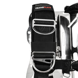 Dive Rite TransPlate Harness stainless steel D-rings