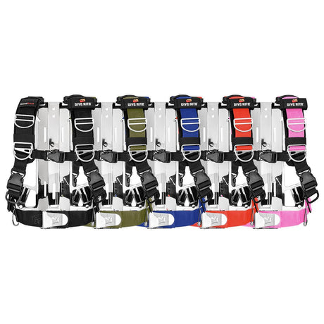 Dive Rite TransPlate Harness range