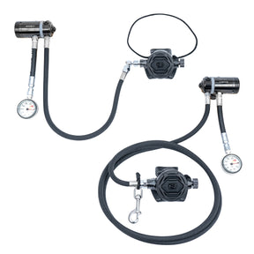 Dive Rite XT1/XT4 Sidemount Regulator Package - RR orientation