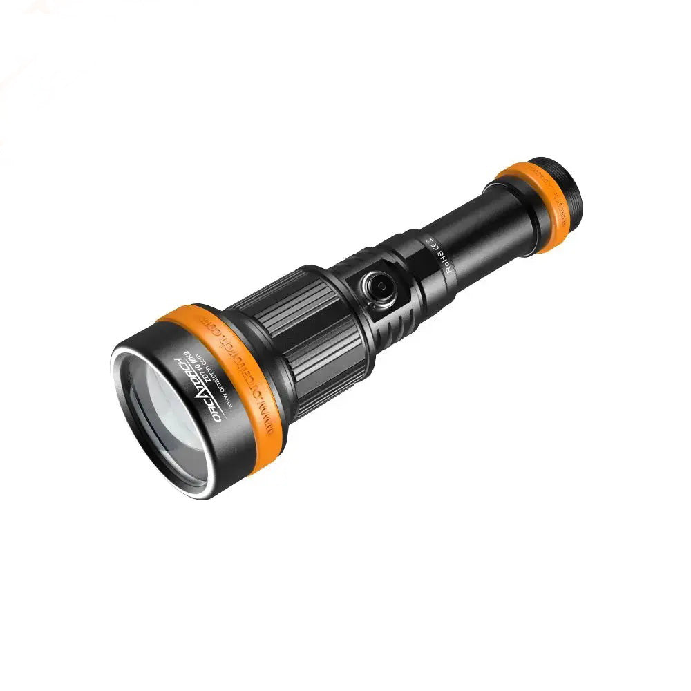 OrcaTorch ZD710 MK2 zoomable dive light