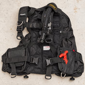 Open Box Zeagle Ranger Jr for youth BCD — default — open-box overhead flat lay