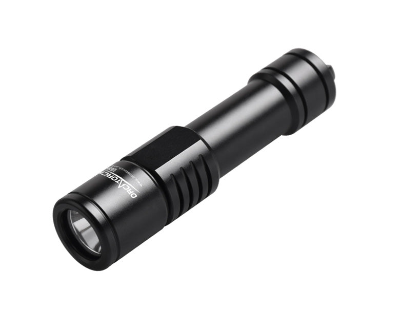 OrcaTorch D520 1000 Lumen Compact Dive Light - Black
