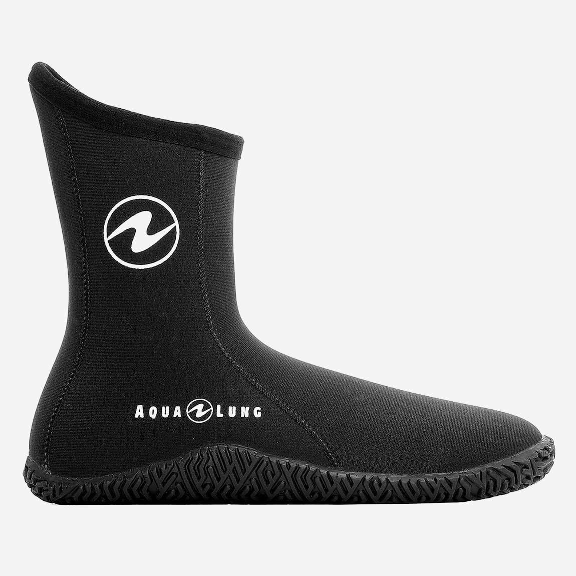 Aqualung 7mm Echozip Dive Boot Black / Blue