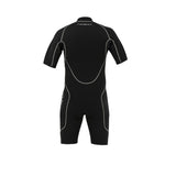 Akona 2.5mm Men's Shorty Front Zip Wetsuit Black-