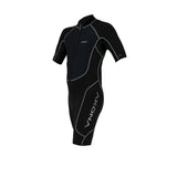 Akona 2.5mm Men's Shorty Front Zip Wetsuit Black-S-