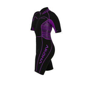 Akona 2.5mm Women's Shorty Front Zip-5-