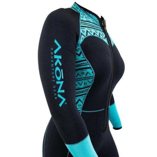 AKONA 3mm Front Zip QS Full Suit-