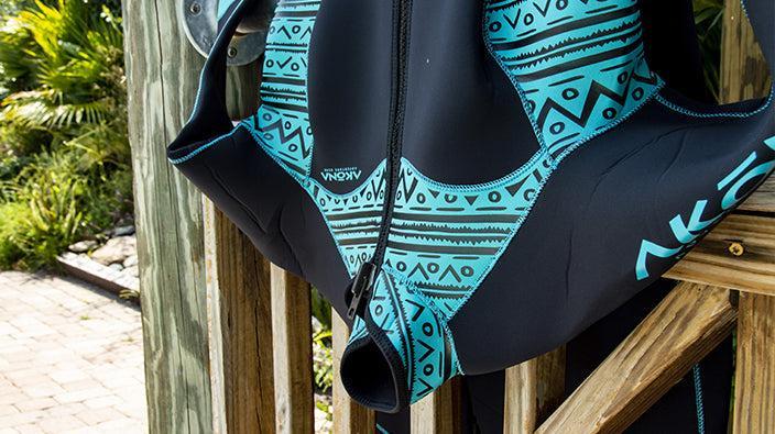 AKONA 3mm Front Zip QS Full Suit-