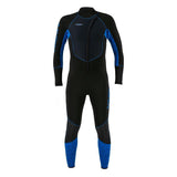 Akona 3mm Men's Front Zip Full Blue Wetsuit-
