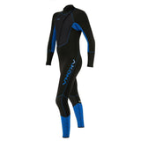 Akona 3mm Men's Front Zip Full Blue Wetsuit-S-