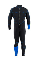 Akona 3mm Men's Quantum Stretch Full Suit Wetsuit Blue-