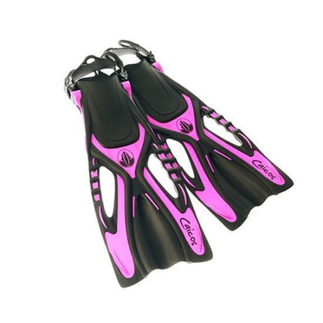 Akona Caicos Scuba Dive Snorkel Fin-Junior (1-4)-Pink Blush-