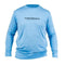 AKONA Long Sleeve Men's Sun Shirt-Blue-M-