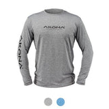 AKONA Long Sleeve Men's Sun Shirt-Titanium-S-