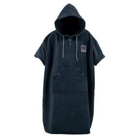 Akona Tulum Microfiber Poncho-Black-