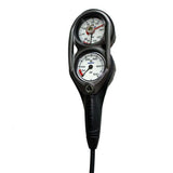 Apeks 2-Gauge Console 5K PSI/230ft Black/Dark Grey