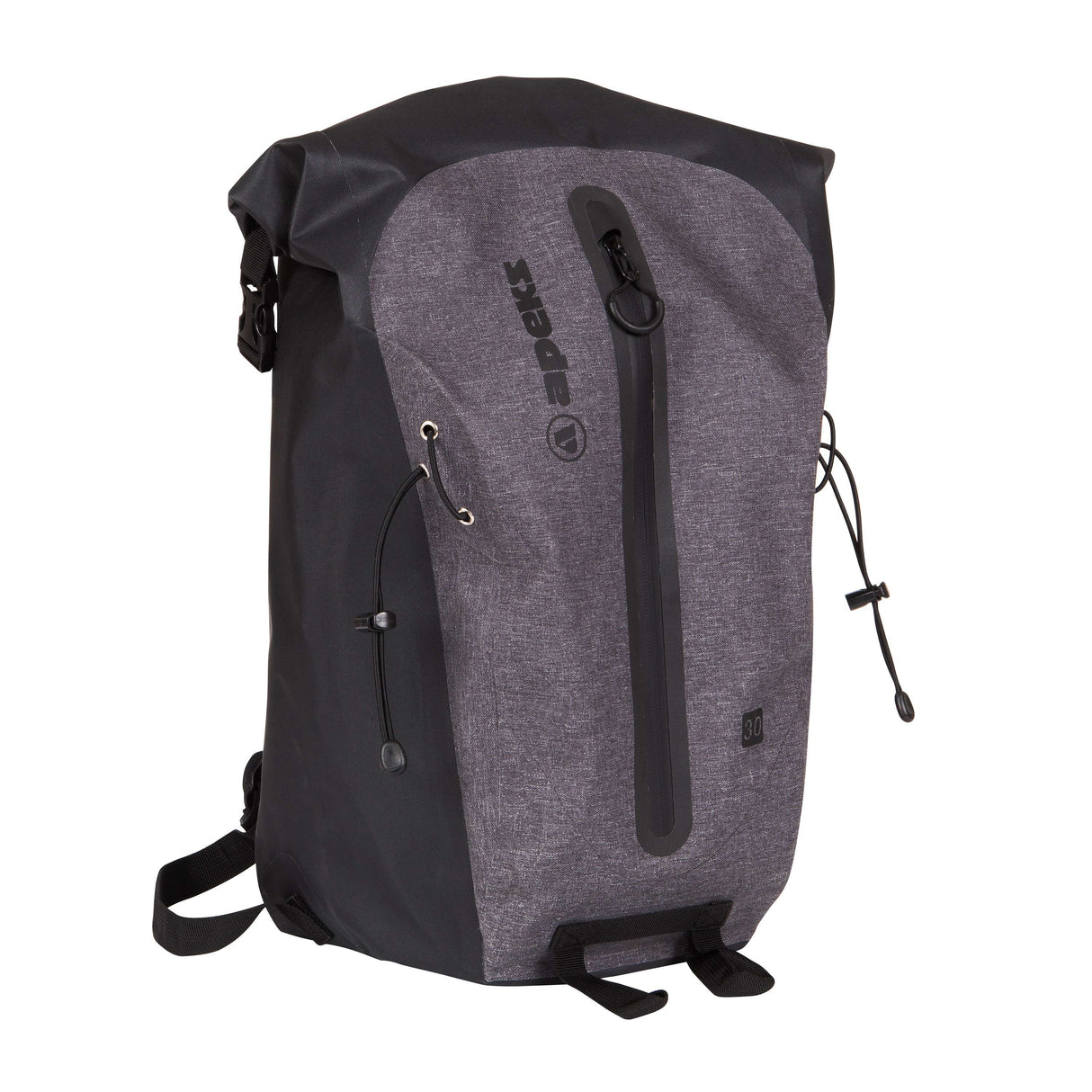 Apeks 30L Dry Rucksack Dive Bag Backpack Grey/Black-