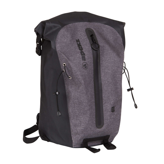 Apeks 30L Dry Rucksack Dive Bag Backpack Grey/Black-