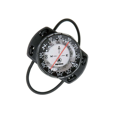 Apeks Compass with Bungee Mount Black/White-