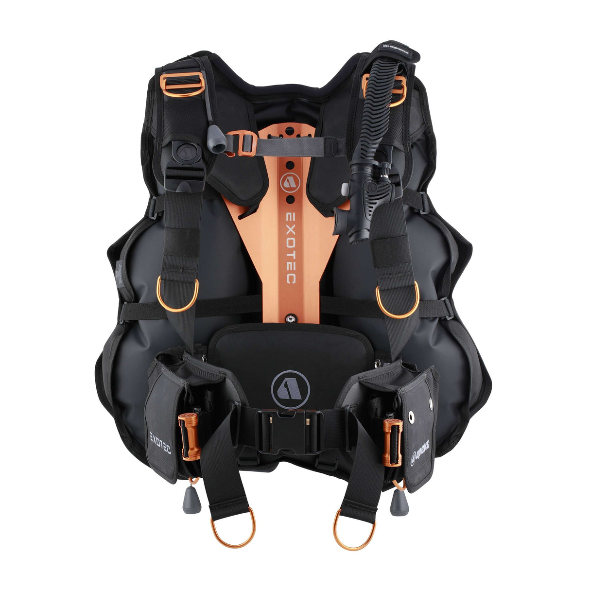 Apeks EXOTEC Dive BCD-Black - Orange-XS/S-