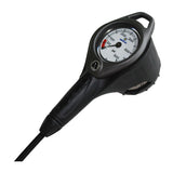 Apeks Pressure Gauge with Compass Console 5K PSI/NH Black/Dark Grey-