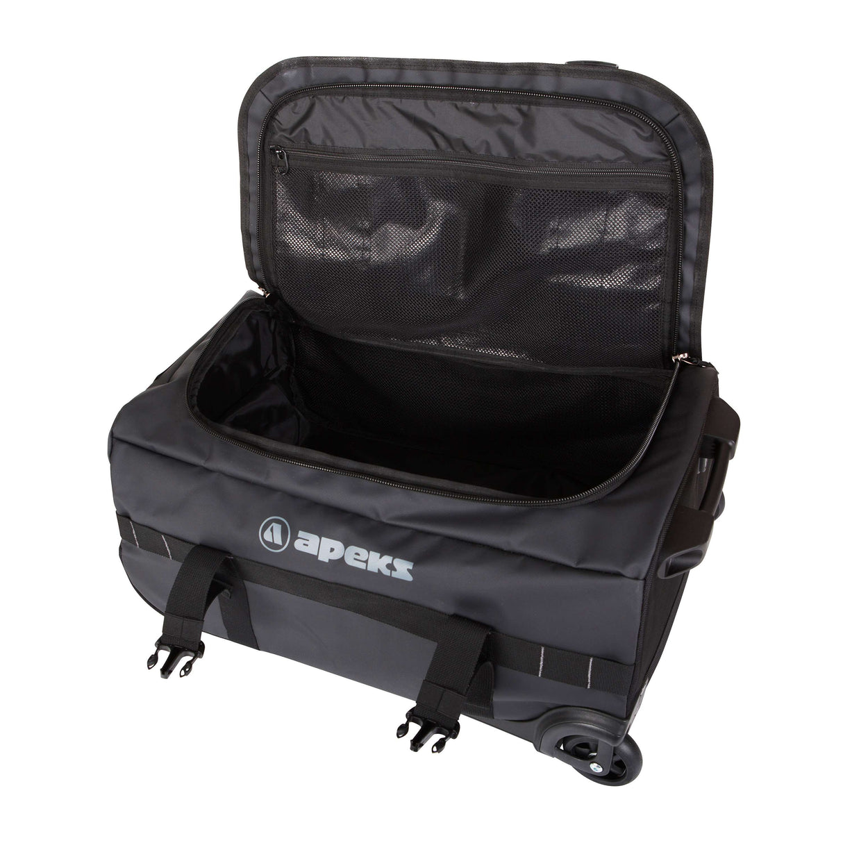 Apeks Roller Dive Bag Black Grey-