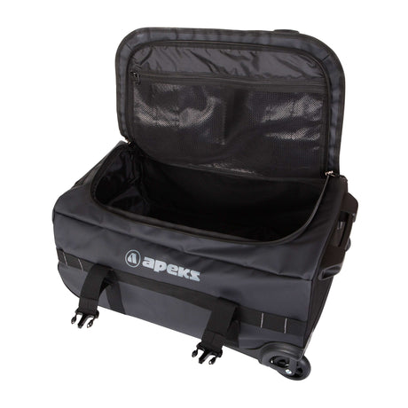 Apeks Roller Dive Bag Black Grey-