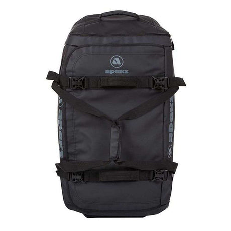 Apeks Roller Dive Bag Black Grey-