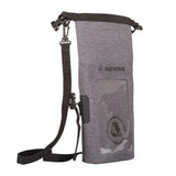 Apeks Small Dry Dive Phone Case Bag Grey/Black-