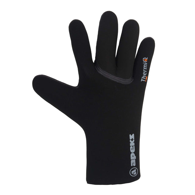 Apeks Thermiq Dive Gloves 5mm-Black/Black-S-
