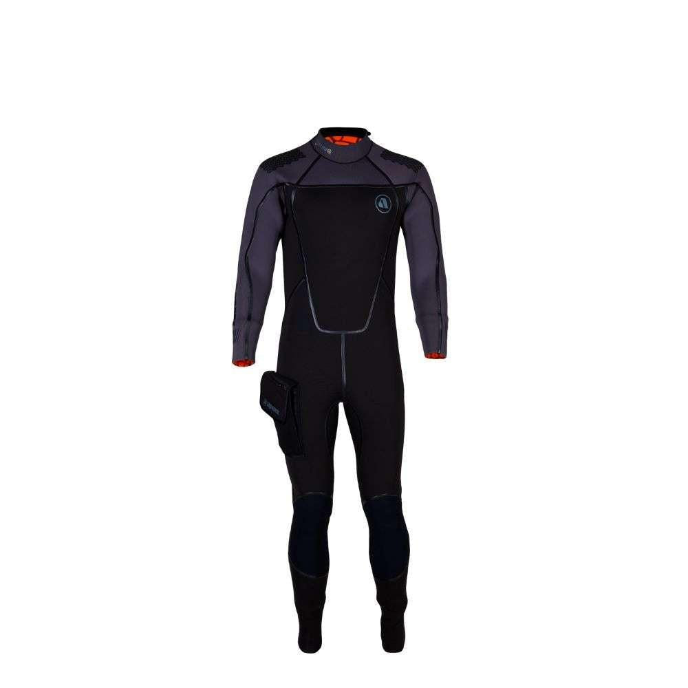 Apeks Thermiq Dive Wetsuit 5mm Mens Black-