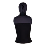 Apeks Thermiq Hooded Vest Men 4/3mm Black/Grey-