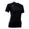 Apeks Thermiq Women's Carbon Short Sleeve Dive Top-Black/Bright Green-S-