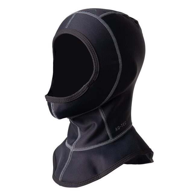 AQ-Tec Hood with Bib Black-XS-